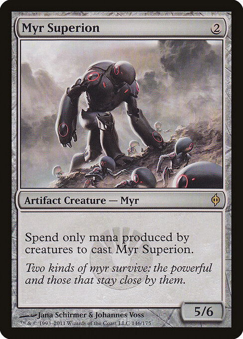 Myr Superion (146) - New Phyrexia - Game On
