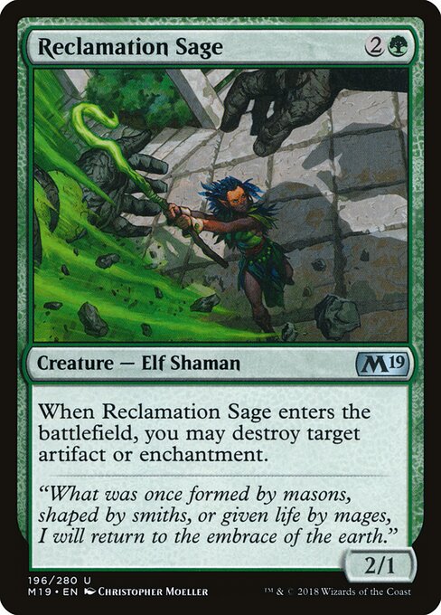 Reclamation Sage (196) - Core Set 2019 - Game On