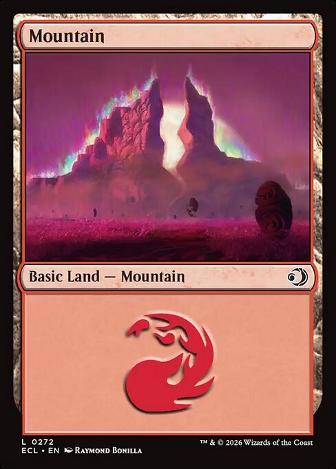 Mountain (272) (Foil) - Lorwyn Eclipsed - Game On