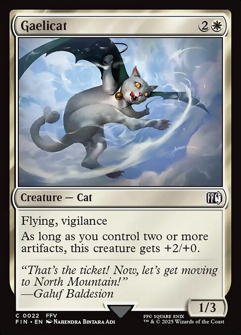 Gaelicat (22) (Foil) - Final Fantasy - Game On