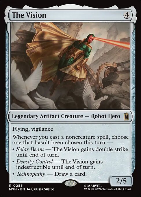 The Vision (255) (Foil) - Marvel Super Heroes - Game On