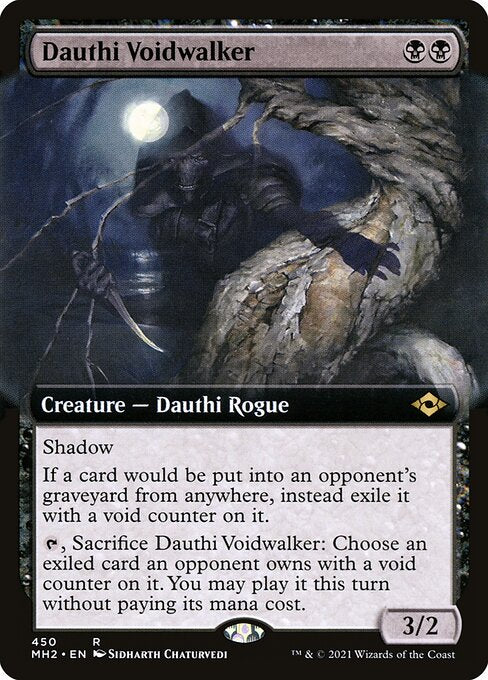 Dauthi Voidwalker (450) - EXTENDED ART (Foil) - Modern Horizons 2 - Game On
