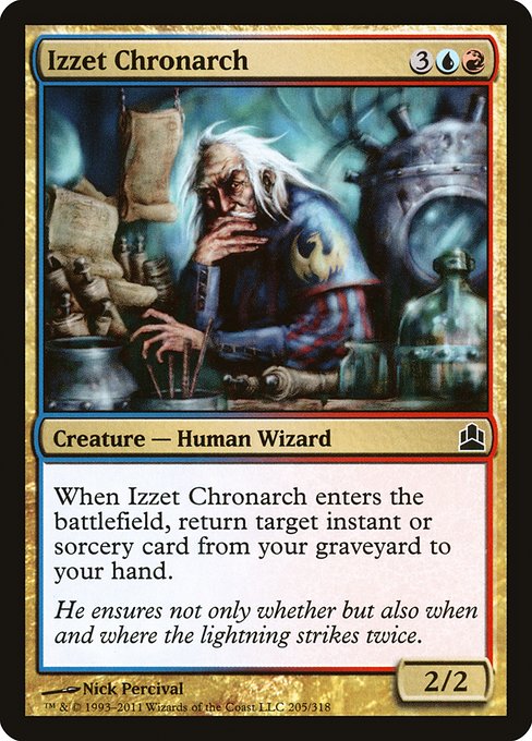 Izzet Chronarch (205) - Commander 2011 - Game On