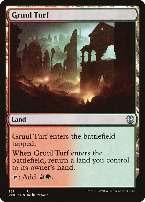 Gruul Turf (131) - Zendikar Rising Commander - Game On