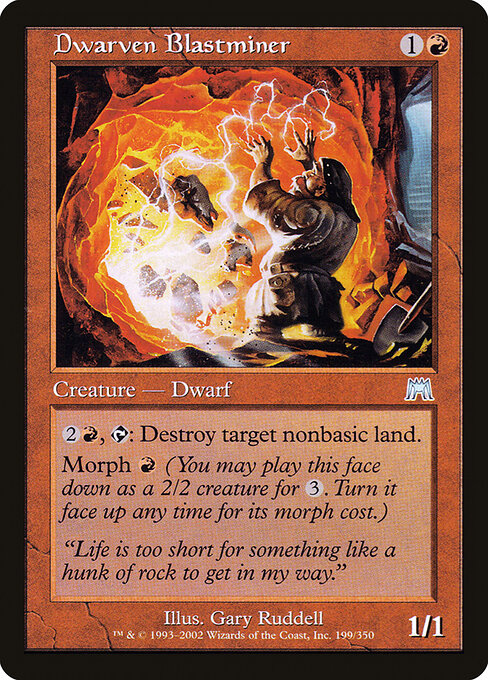 Dwarven Blastminer (199) - Onslaught - Game On