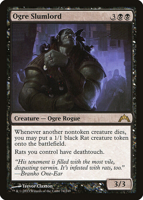 Ogre Slumlord (74) (Foil) - Gatecrash - Game On