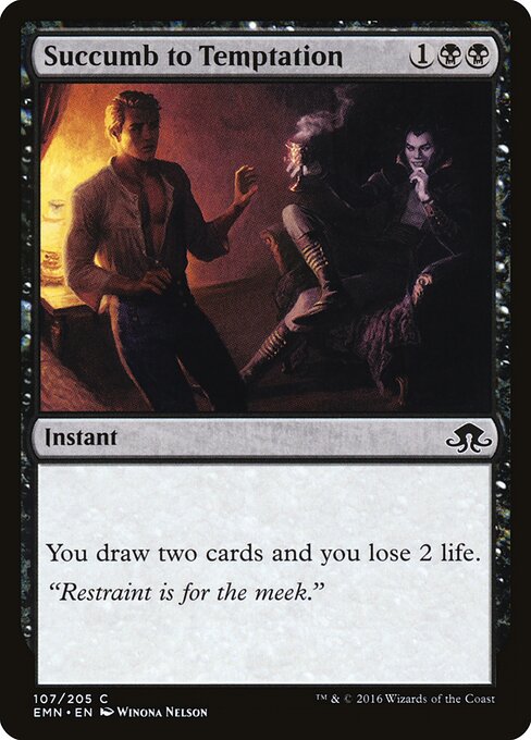 Succumb to Temptation (107) (Foil) - Eldritch Moon - Game On
