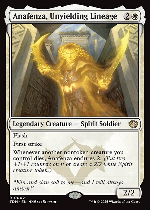 Anafenza, Unyielding Lineage (2) (Foil) - Tarkir: Dragonstorm - Game On
