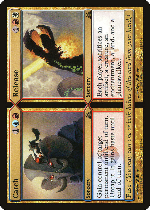 Catch // Release (125) (Foil) - Dragon's Maze - Game On