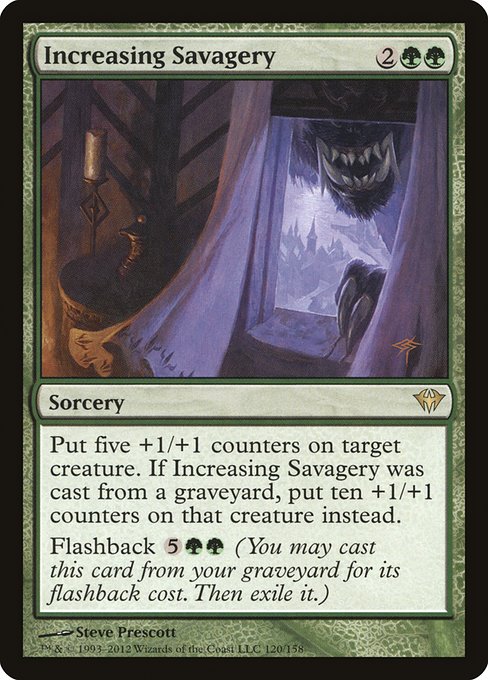 Increasing Savagery (120) - Dark Ascension - Game On