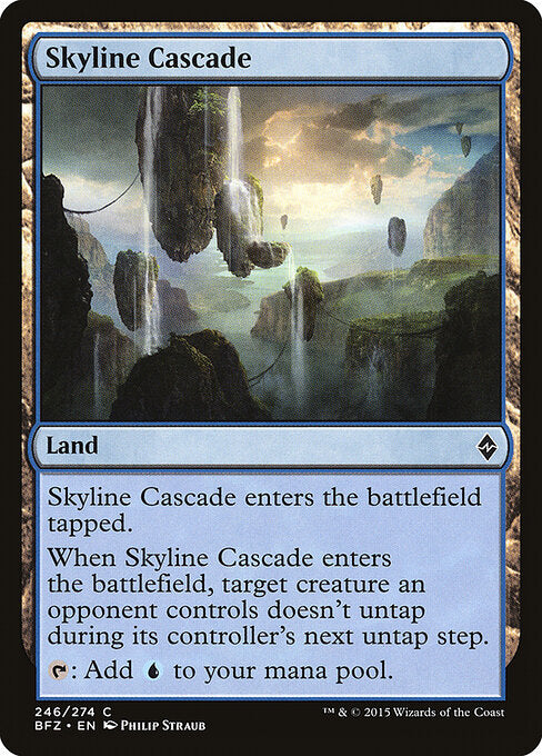 Skyline Cascade (246) (Foil) - Battle for Zendikar - Game On