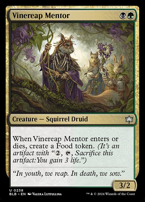 Vinereap Mentor (238) - Bloomburrow - Game On