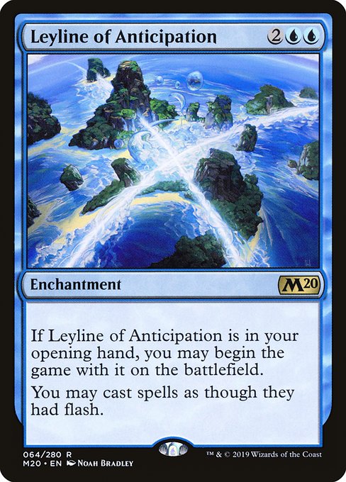 Leyline of Anticipation (64) (Foil) - Core Set 2020 - Game On