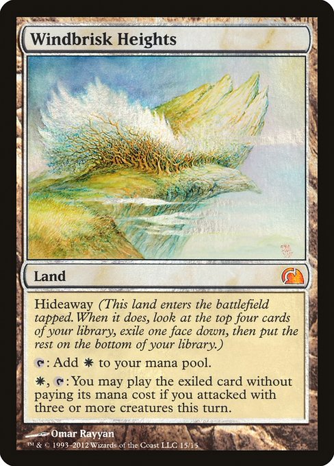 Windbrisk Heights (15) (Foil) - From the Vault: Realms - Game On