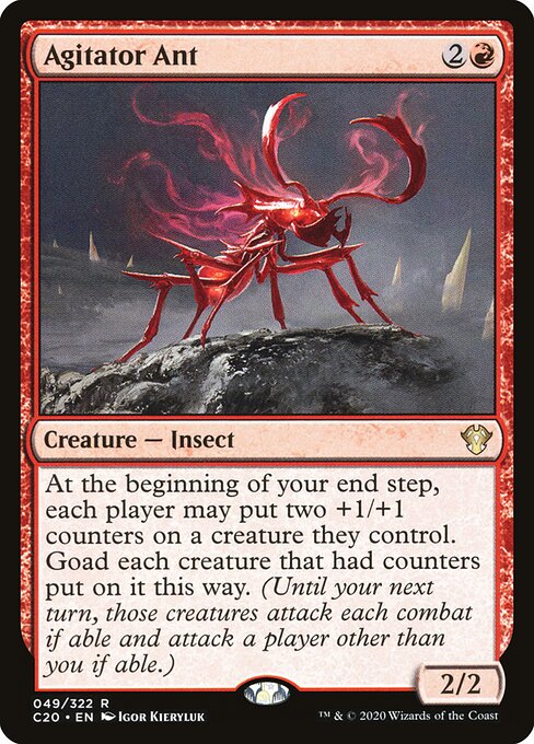 Agitator Ant (49) - Commander 2020 - Game On