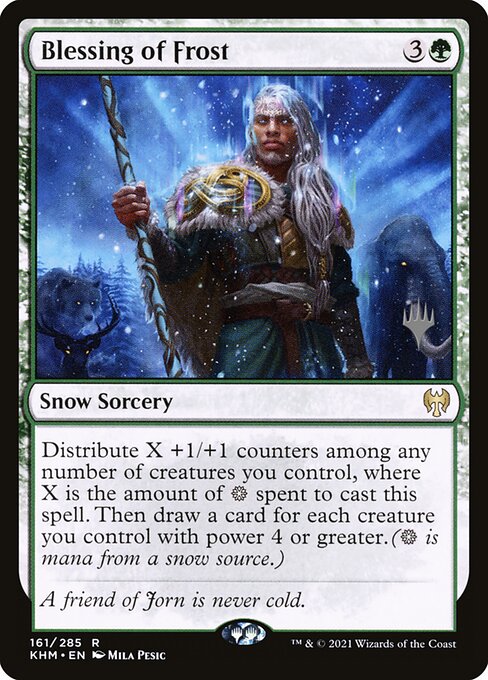 Blessing of Frost (161p) - Kaldheim Promos - Game On