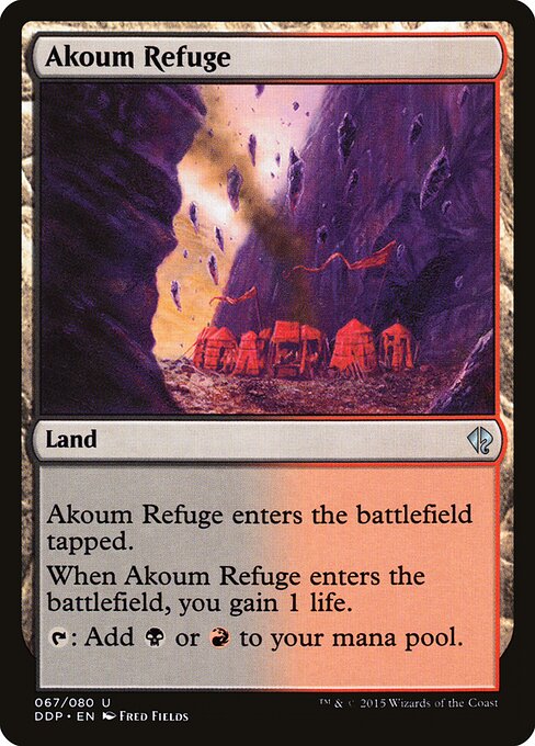 Akoum Refuge (67) - Duel Decks: Zendikar vs. Eldrazi - Game On