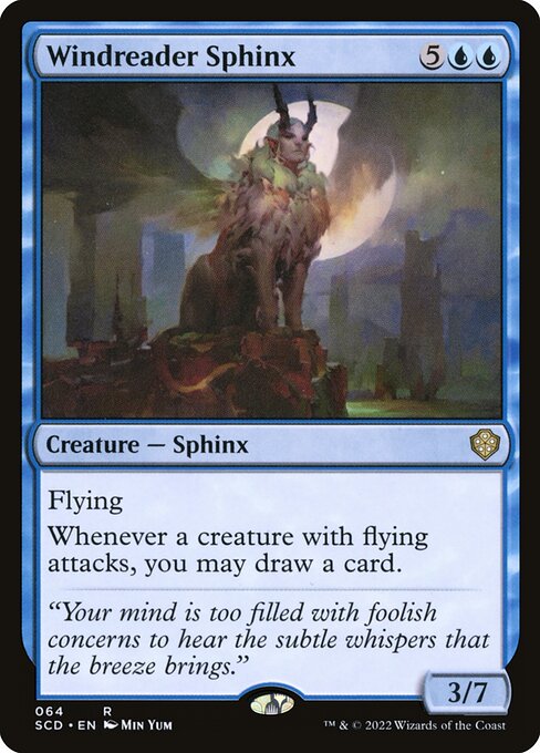 Windreader Sphinx (64) - Starter Commander Decks - Game On