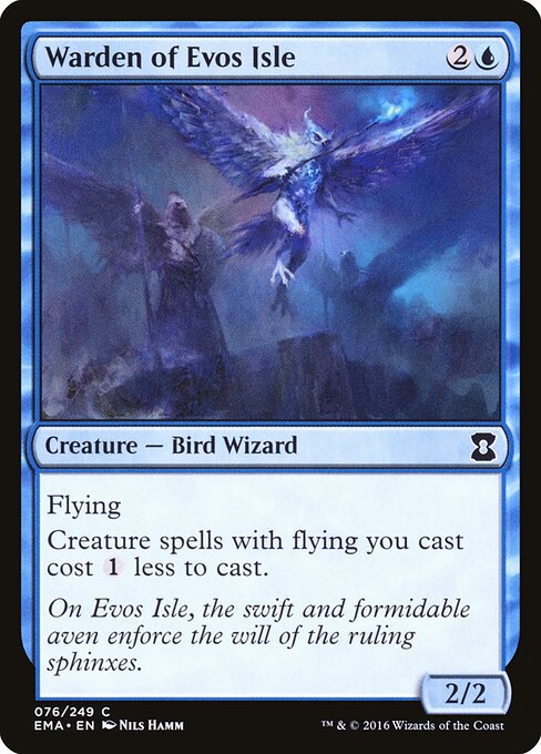 Warden of Evos Isle (76) (Foil) - Eternal Masters - Game On