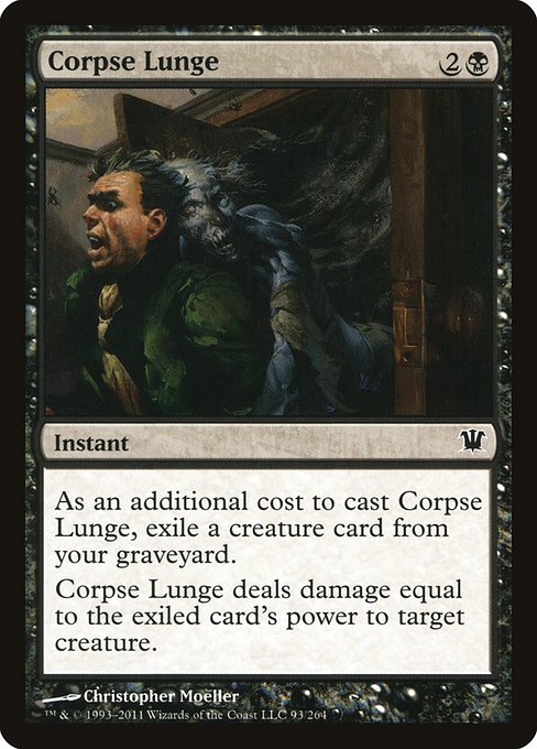 Corpse Lunge (93) (Foil) - Innistrad - Game On