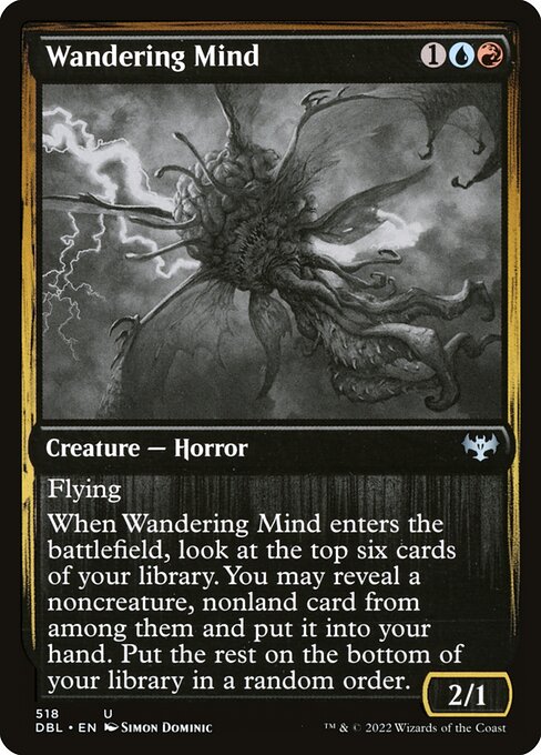 Wandering Mind (518) (Foil) - Innistrad: Double Feature - Game On