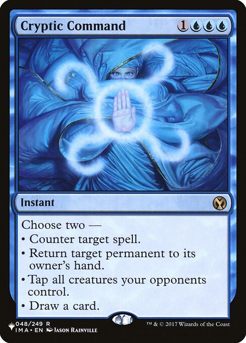 Cryptic Command (IMA-48) - The List - Game On