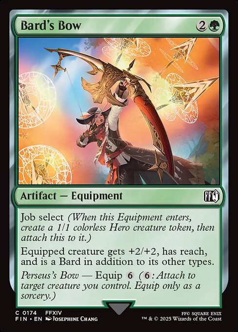 Bard's Bow (174) (Foil) - Final Fantasy - Game On