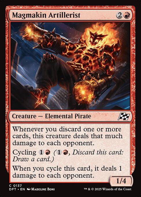 Magmakin Artillerist (137) (Foil) - Aetherdrift - Game On