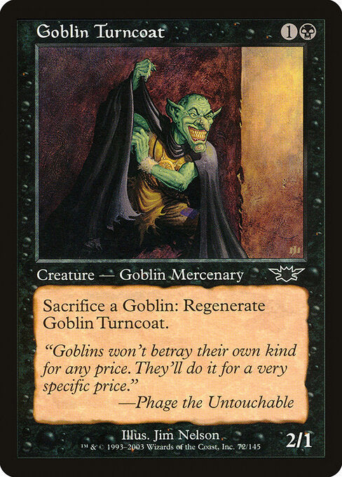 Goblin Turncoat (72) - Legions - Game On