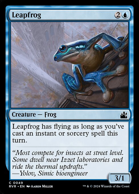 Leapfrog (49) (Foil) - Ravnica Remastered - Game On