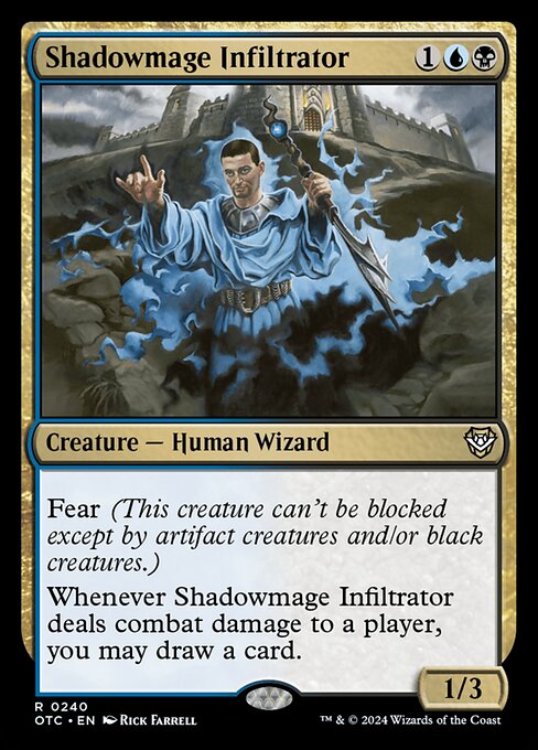 Shadowmage Infiltrator (240) - Outlaws of Thunder Junction Commander - Game On