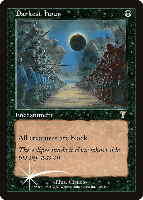 Darkest Hour (128★) (Foil) - Seventh Edition - Game On