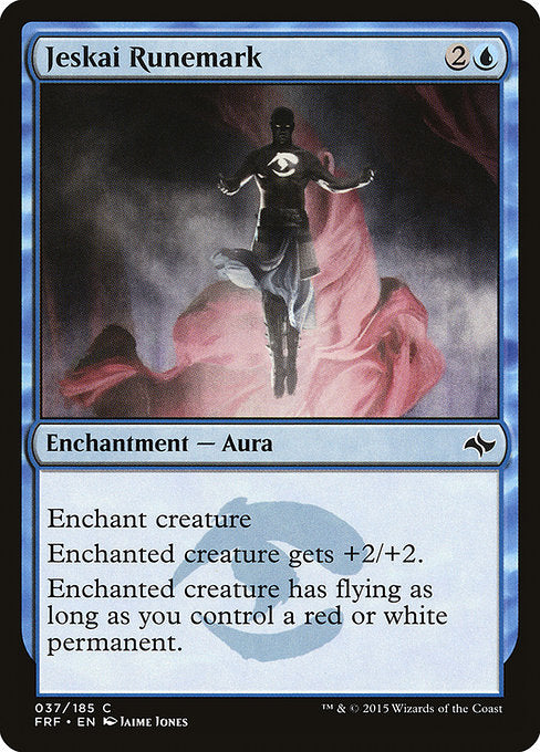 Jeskai Runemark (37) (Foil) - Fate Reforged - Game On