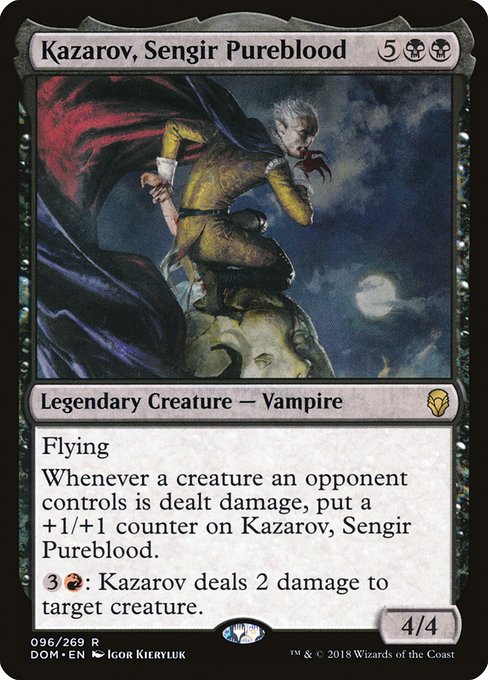 Kazarov, Sengir Pureblood (96) - Dominaria - Game On