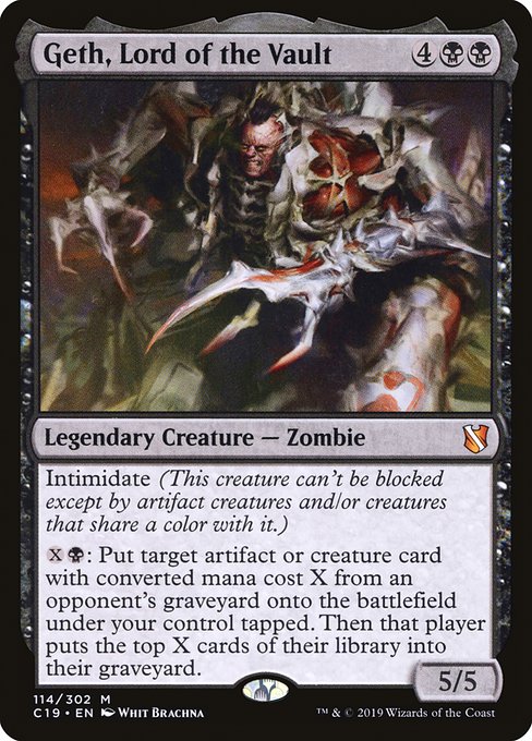Geth, Lord of the Vault (114) - Commander 2019 - Game On