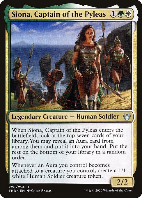 Siona, Captain of the Pyleas (226) - Theros Beyond Death - Game On