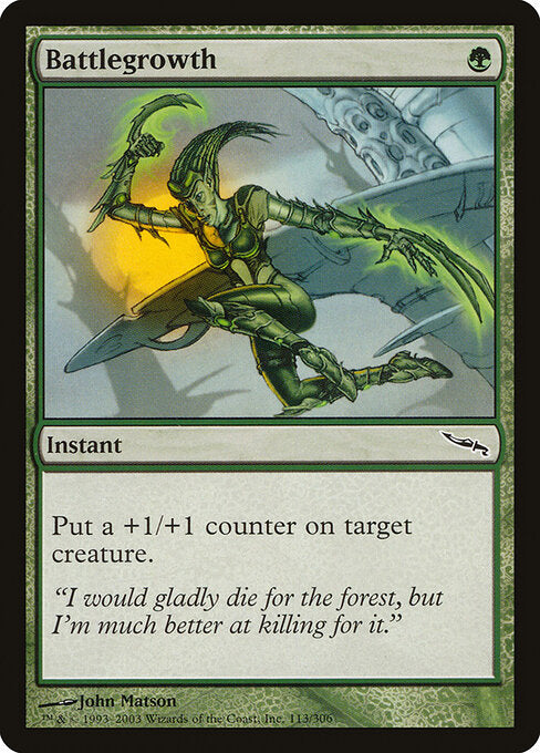 Battlegrowth (113) (Foil) - Mirrodin - Game On