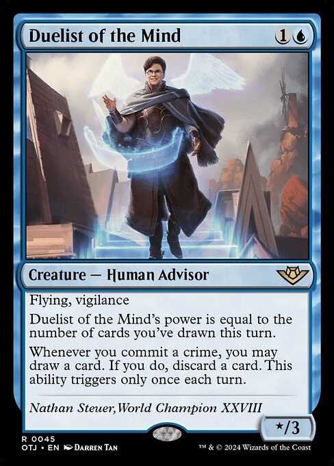 Duelist of the Mind (45) (Foil) - Outlaws of Thunder Junction - Game On