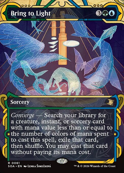 Bring to Light (61) - BORDERLESS - Secrets of Strixhaven Mystical Archive - Game On