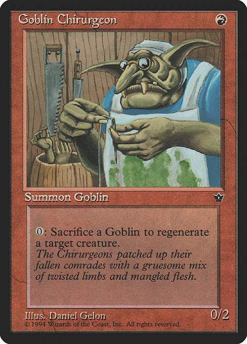 Goblin Chirurgeon (54a) - Fallen Empires - Game On