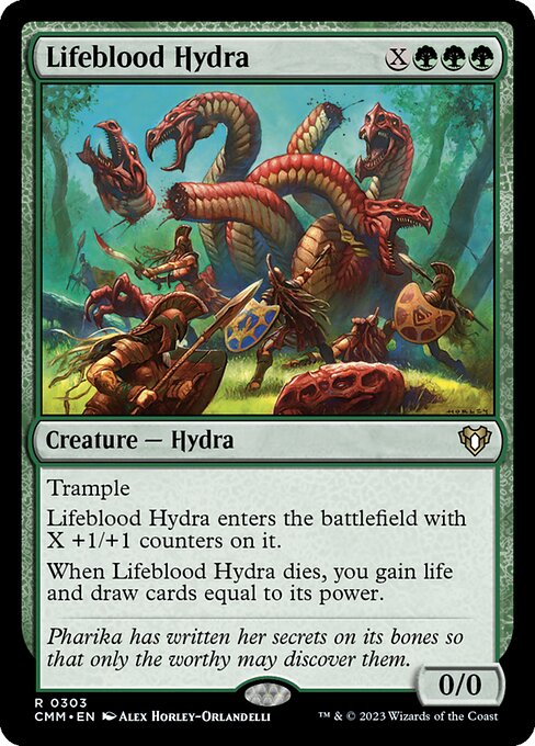Lifeblood Hydra (303) - Commander Masters - Game On