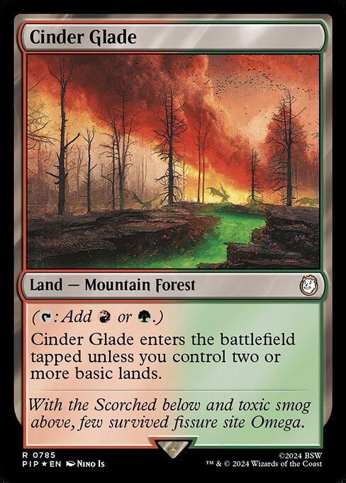 Cinder Glade (785) (Foil) - Fallout - Game On