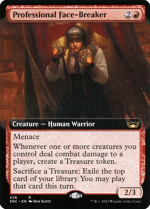 Professional Face-Breaker (426) - EXTENDED ART - Streets of New Capenna - Game On