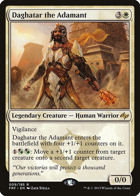 Daghatar the Adamant (9) (Foil) - Fate Reforged - Game On