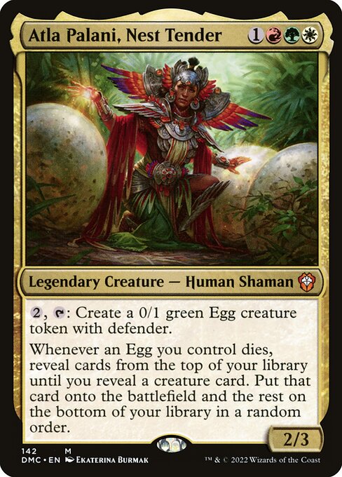 Atla Palani, Nest Tender (142) - Dominaria United Commander - Game On