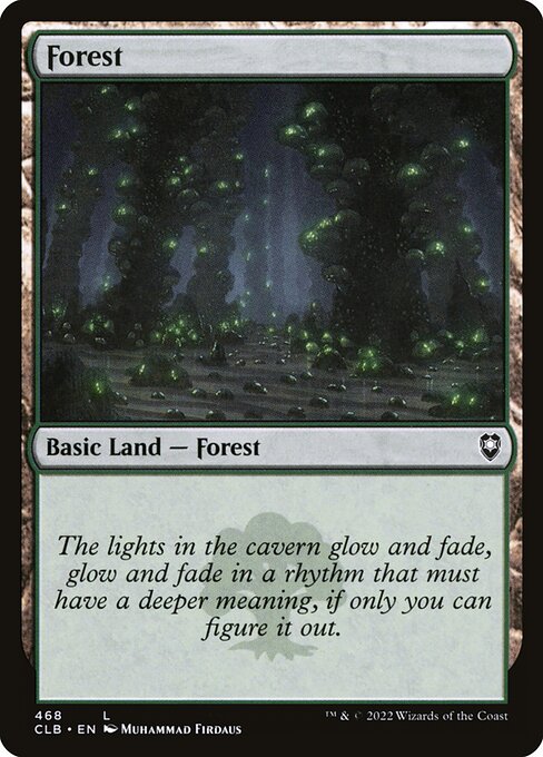 Forest (468) - Commander Legends: Battle for Baldur's Gate - Game On