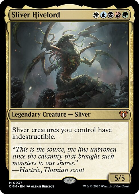 Sliver Hivelord (937) - Commander Masters - Game On