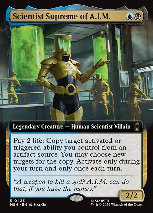 Scientist Supreme of A.I.M. (423) (Foil) - Marvel Super Heroes - Game On
