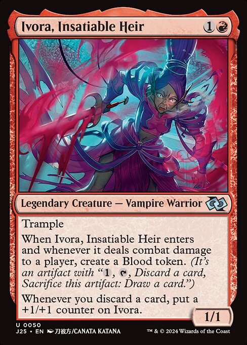Ivora, Insatiable Heir (50) - Foundations Jumpstart - Game On