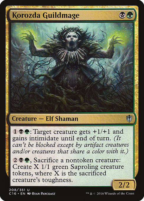 Korozda Guildmage (208) - Commander 2016 - Game On